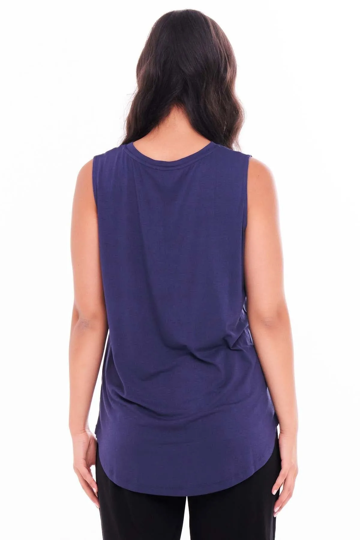 Betty Basics Capri Tank in Navy