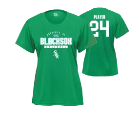 Bigbie Blacksox Performance Womens T Shirts