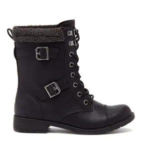 Billie Black Grand Biker Boot