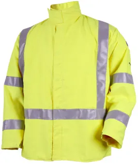 Black Stallion TruGuard 600 Hi-Vis Class 3 Welding Jacket JF4312-HY