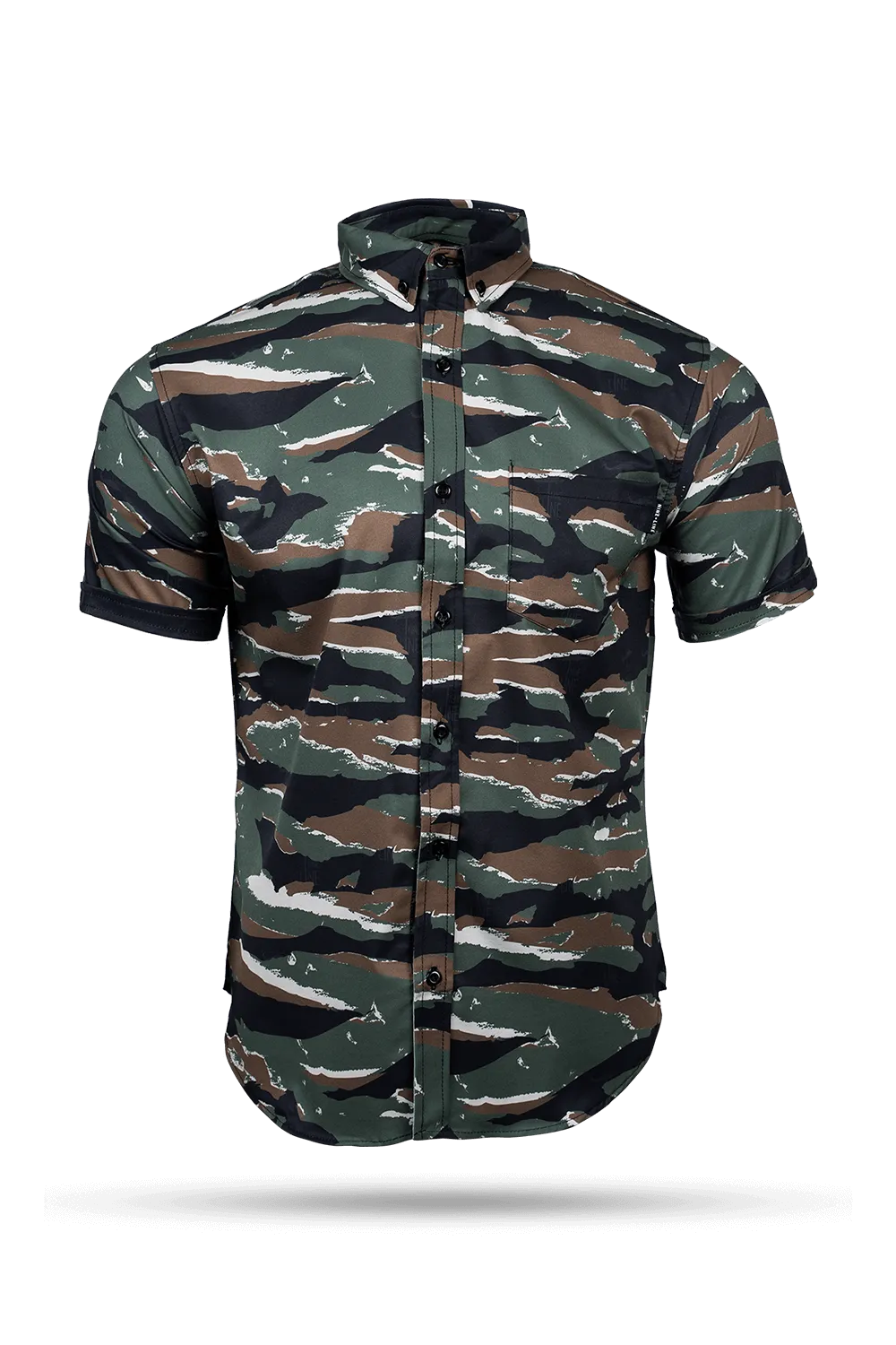 Camo Collection - Casual Button Down Shirt