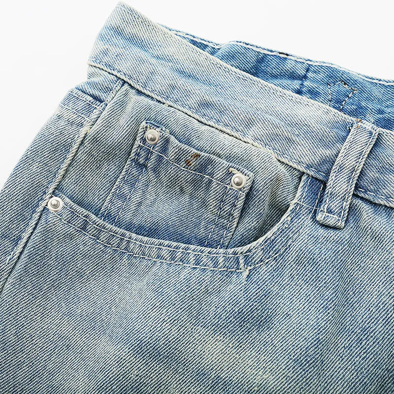 Chrome Cross Denim Pants