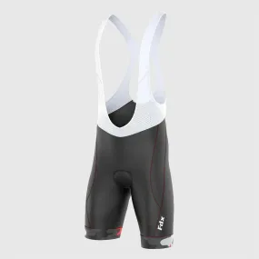 Fdx Camouflage Grey Men's & Boy's Padded Summer Cycling Bib Shorts