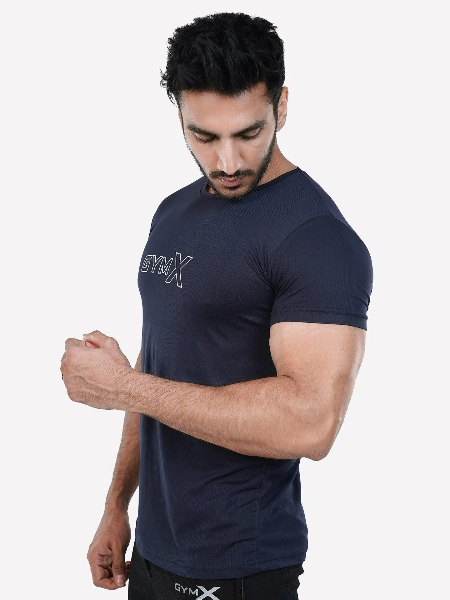 GymX Ultra Lite Tee: Intense Blue - Sale