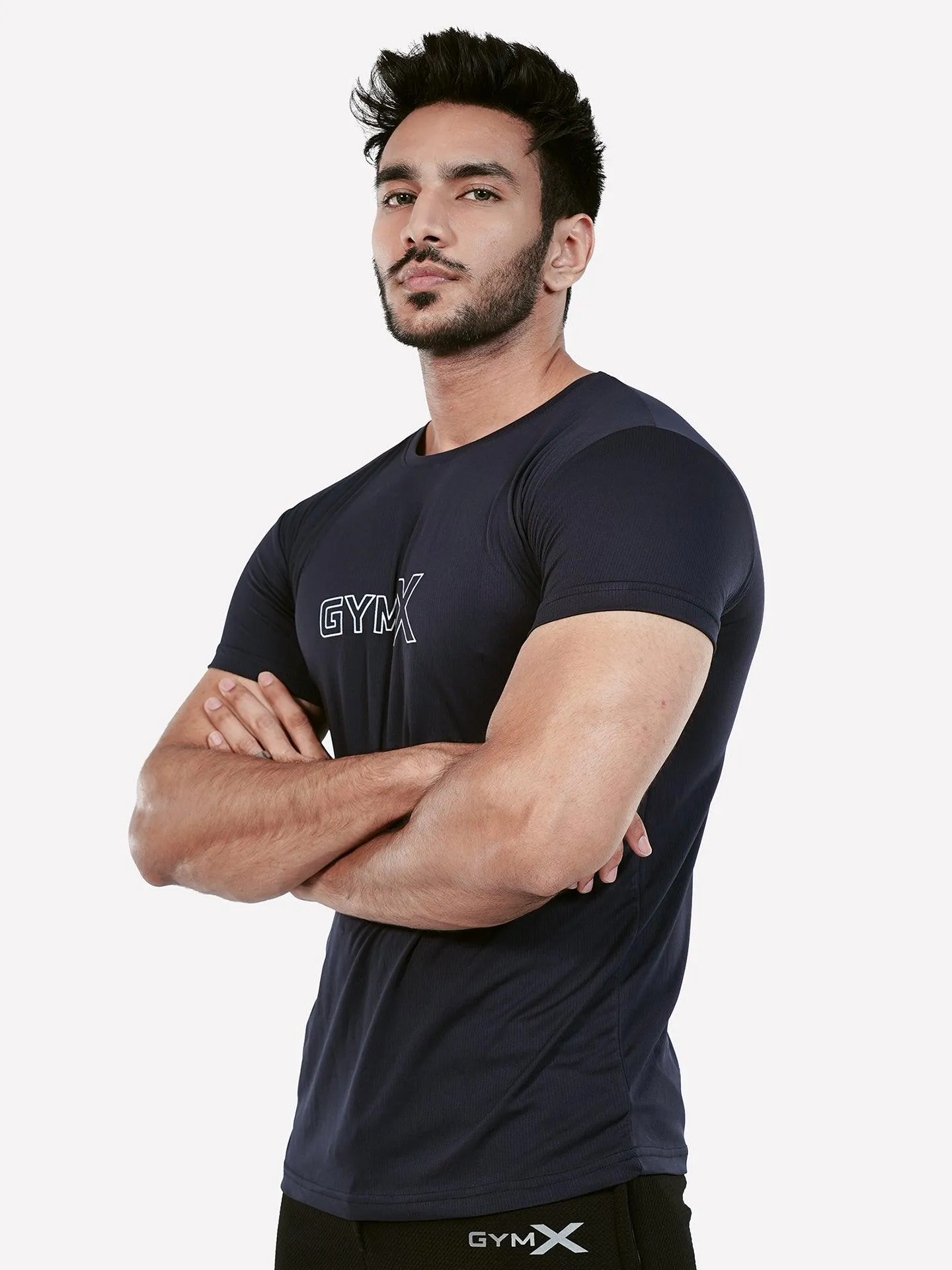 GymX Ultra Lite Tee: Intense Blue - Sale