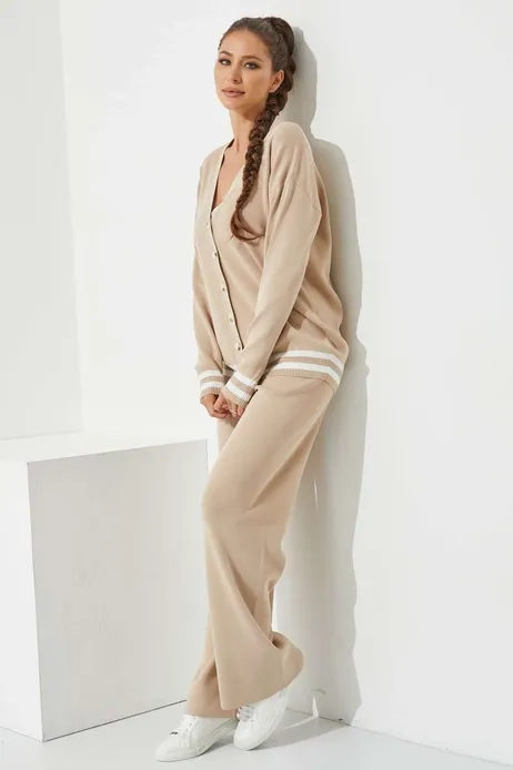 In The Nude Cardigan Pants Set