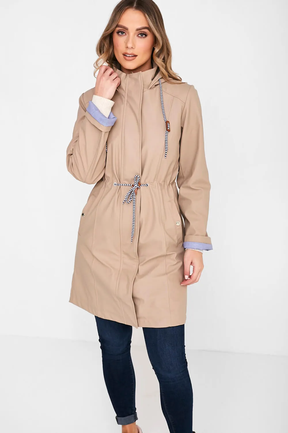 Marc Angelo Longline Raincoat