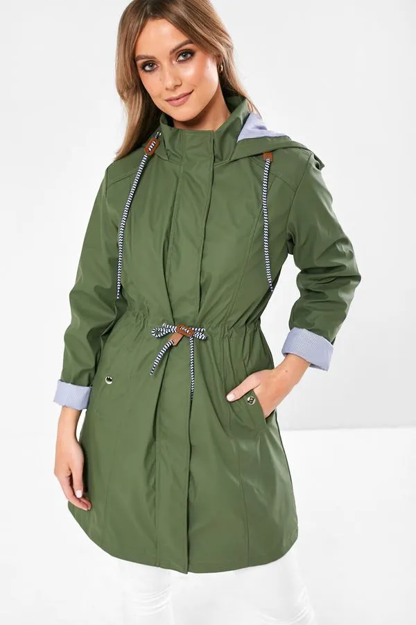 Marc Angelo Longline Raincoat