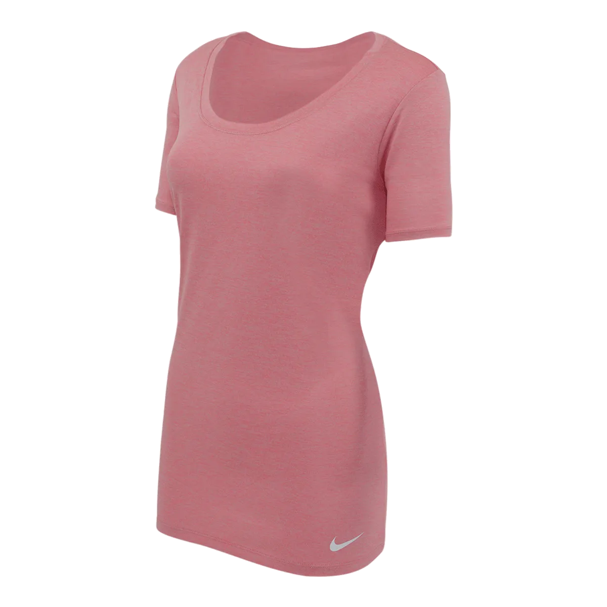 Nike Women's Dry Legend Scoop Veneer T-Shirt Pink L