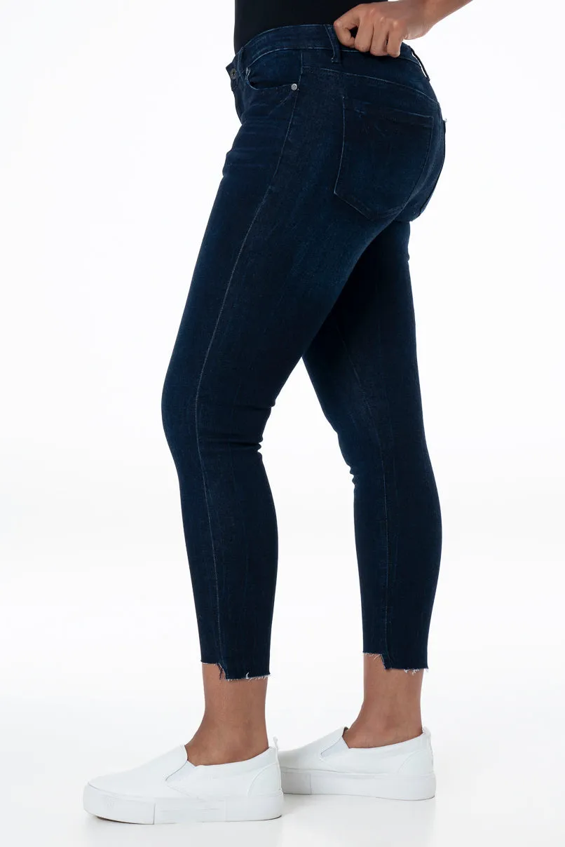 Rf12 Mid Rise Skinny Jeans _ 148262 _ Dark Wash