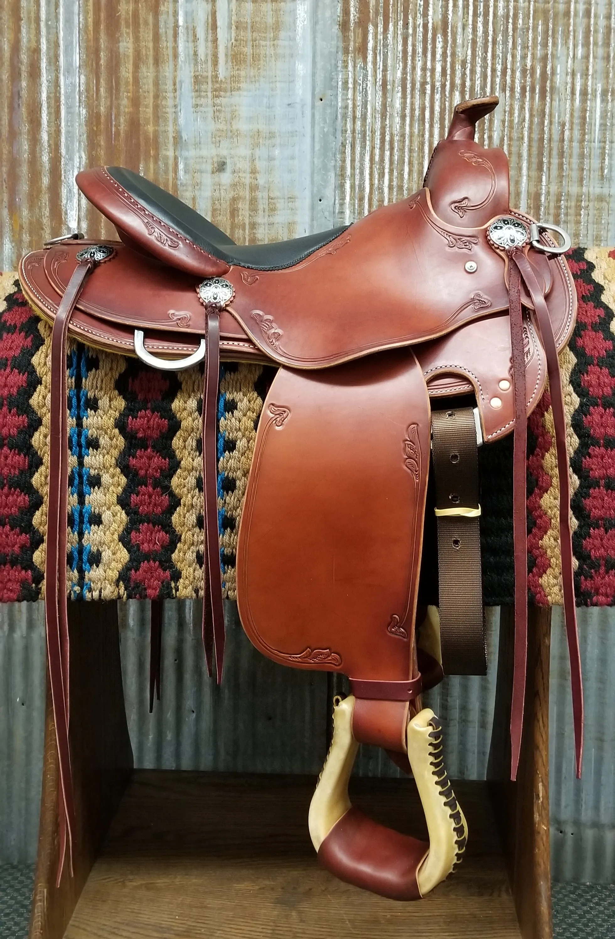 RW Bowman B–Light Trail Saddle