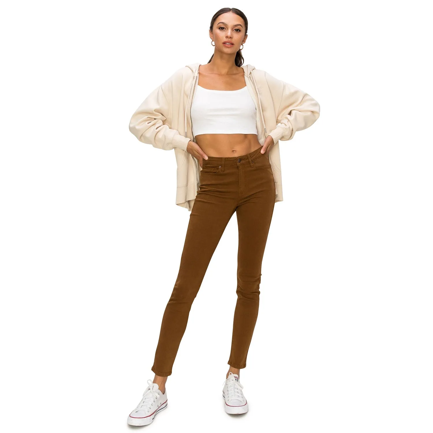 Soft Stretchy High Rise The Everyday Skinny Jeans - Hazel