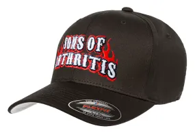 Sons of Arthritis "FLEXFIT" Logo cap