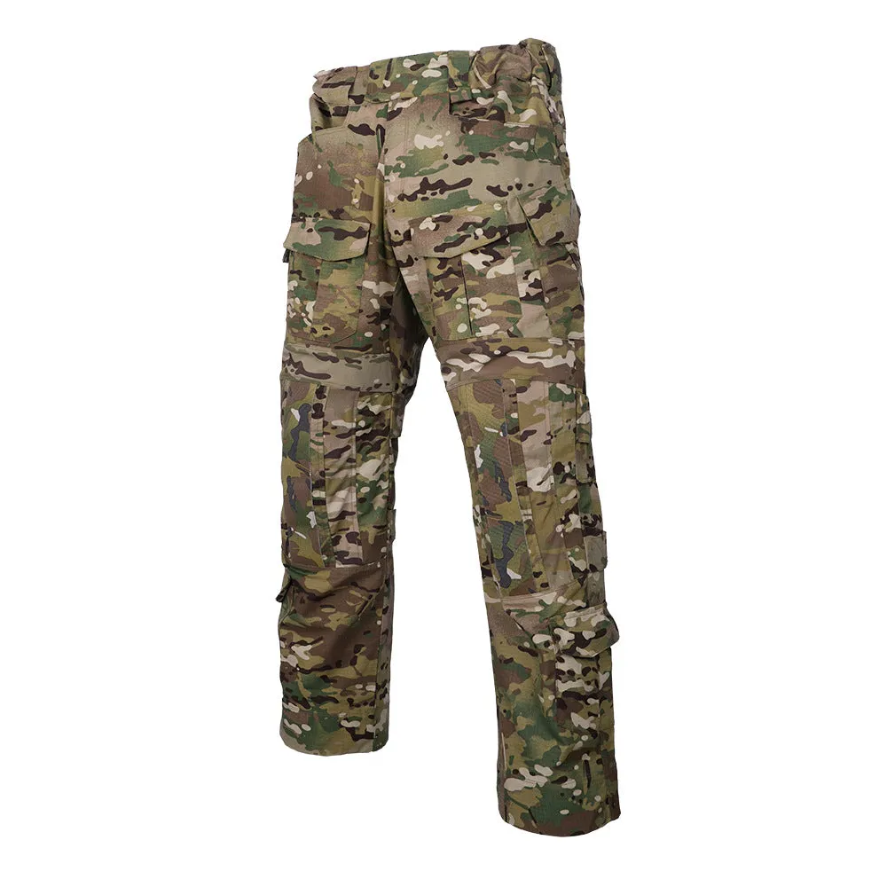 Waterproof Camo Tactical Big Pocket Pants for Combat Training