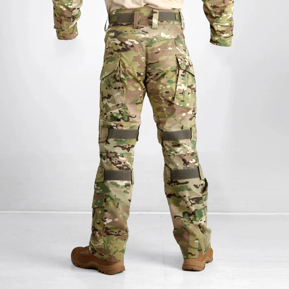 Waterproof Camo Tactical Big Pocket Pants for Combat Training