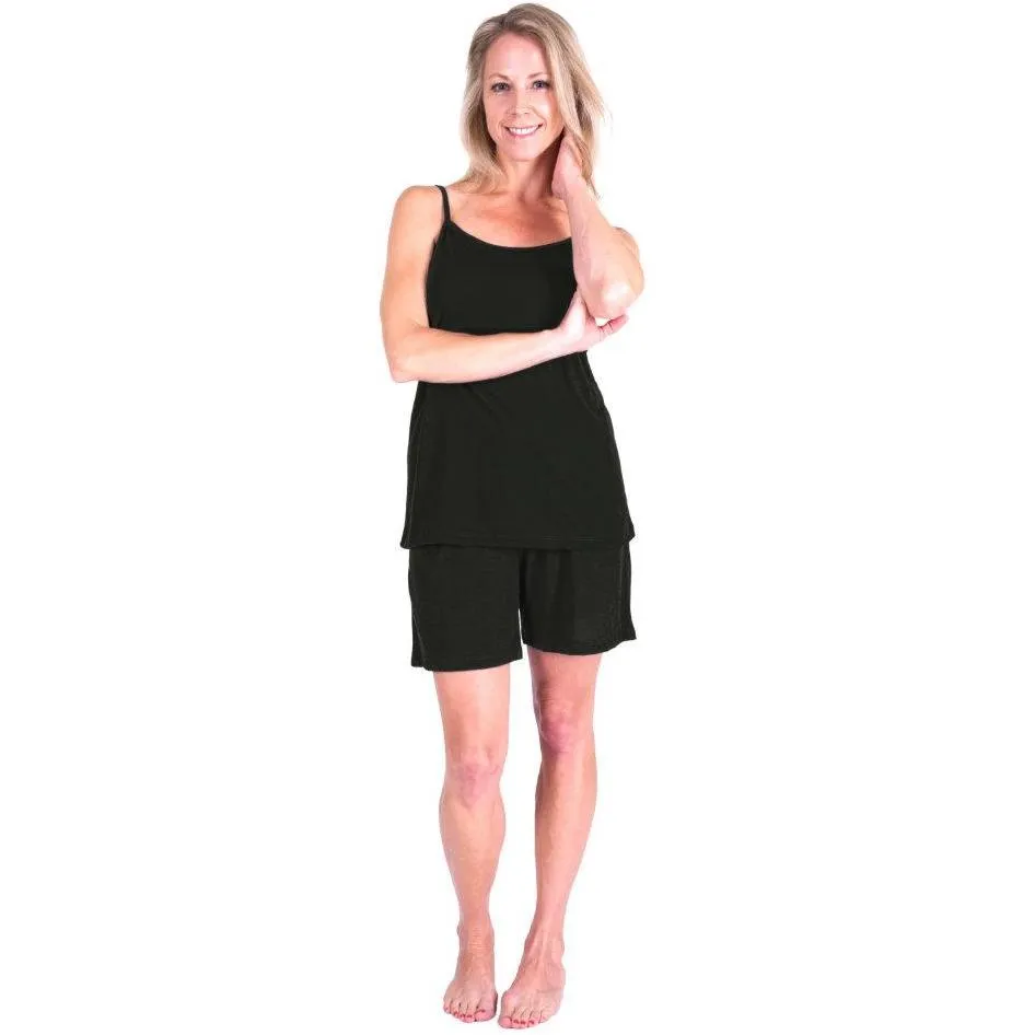 Women's Moisture Wicking Cami Shorty Pajama Set